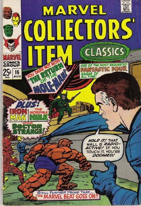 Marvel Collector's Item Classics #16   G/VG 3.0