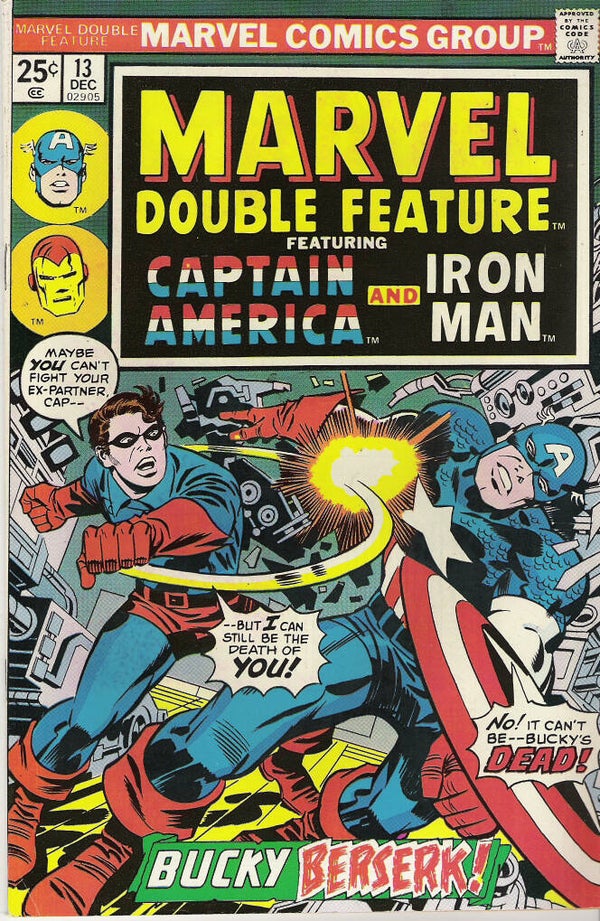 Marvel Double Feature #13   VF/NM 9.0