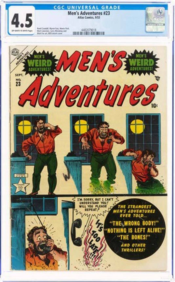 Men's Adventures #23     CGC VG+ 4.5