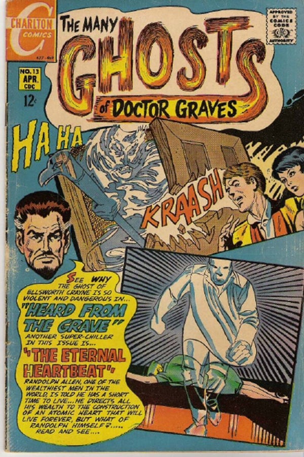 Many Ghosts Of Dr. Graves #13   VG- 3.5