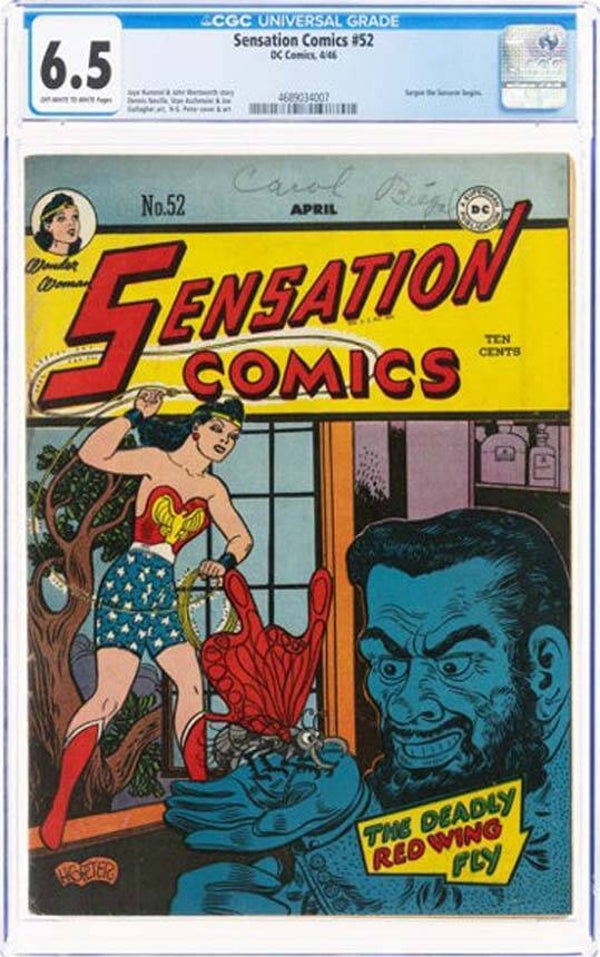 Sensation Comics #52     CGC FN+ 6.5