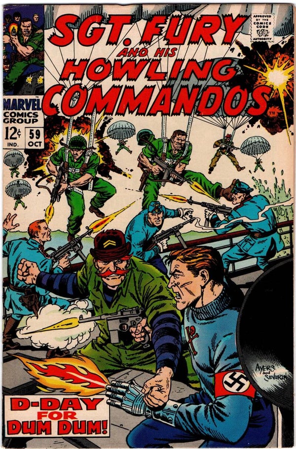 Sgt. Fury #59   VF/NM 9.0