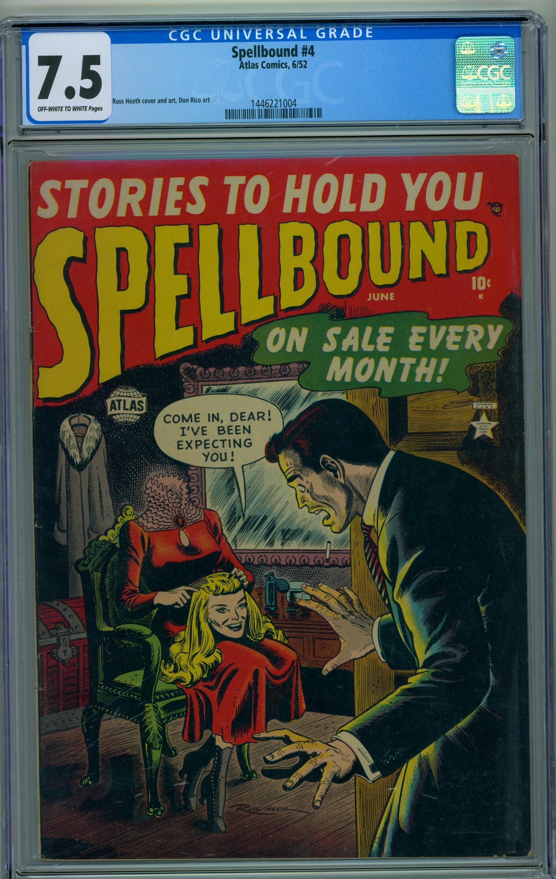 Spellbound #4   CGC VF- 7.5