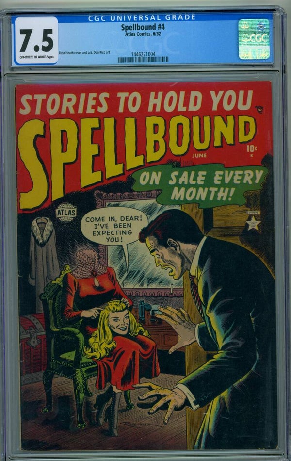 Spellbound #4   CGC VF- 7.5