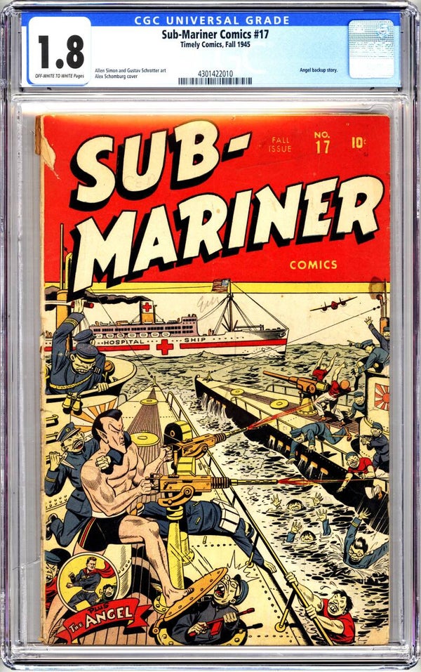 Sub-Mariner #17   CGC G- 1.8
