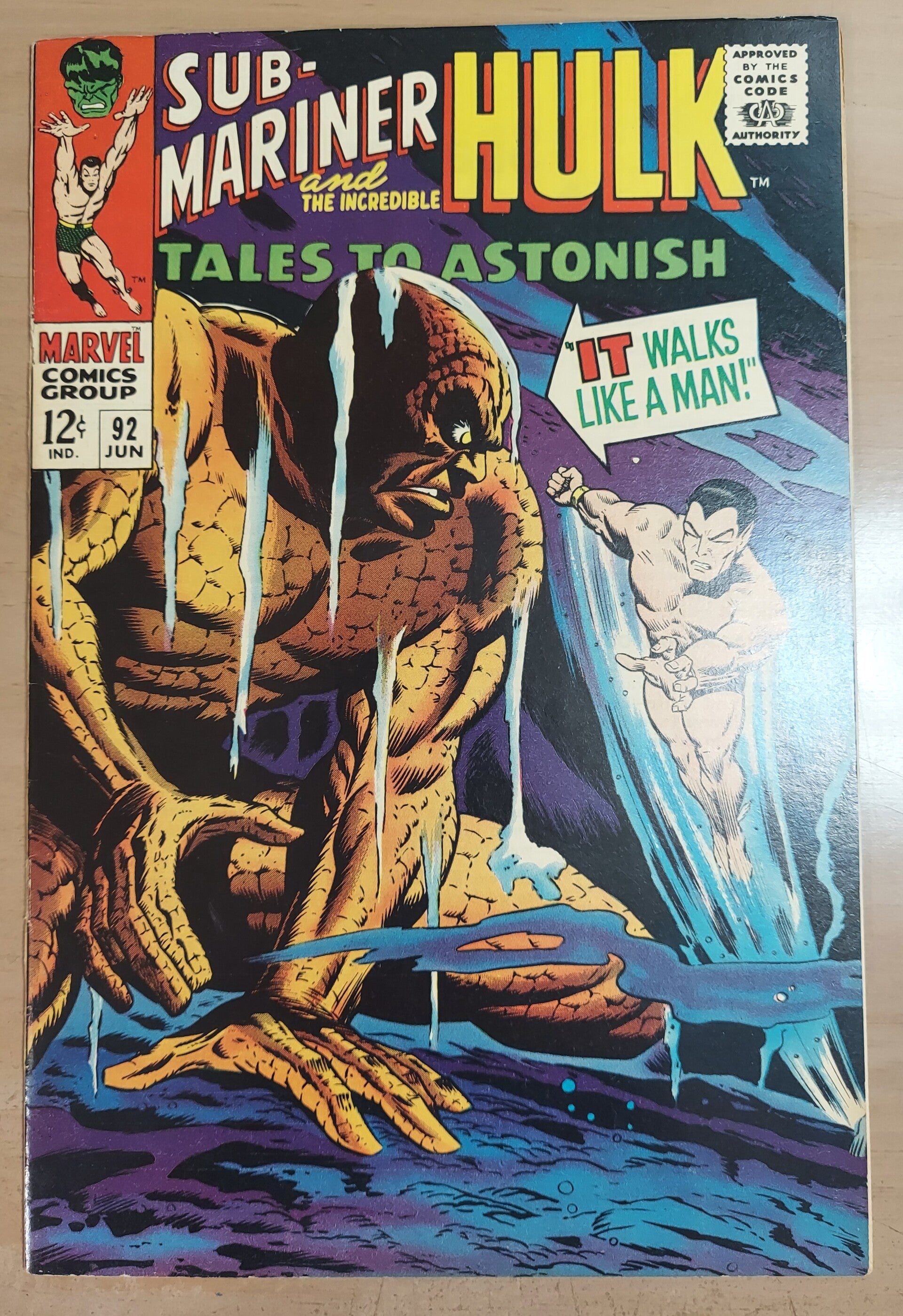 Tales To Astonish #92   G/VG 3.0   Silver Surfer