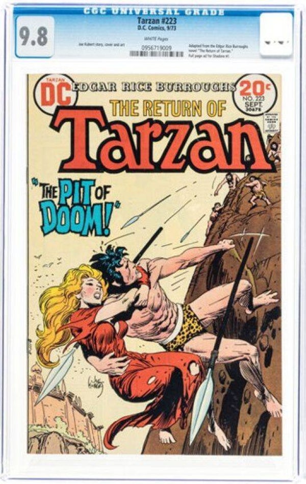 Tarzan #223   CGC NM/M 9.8