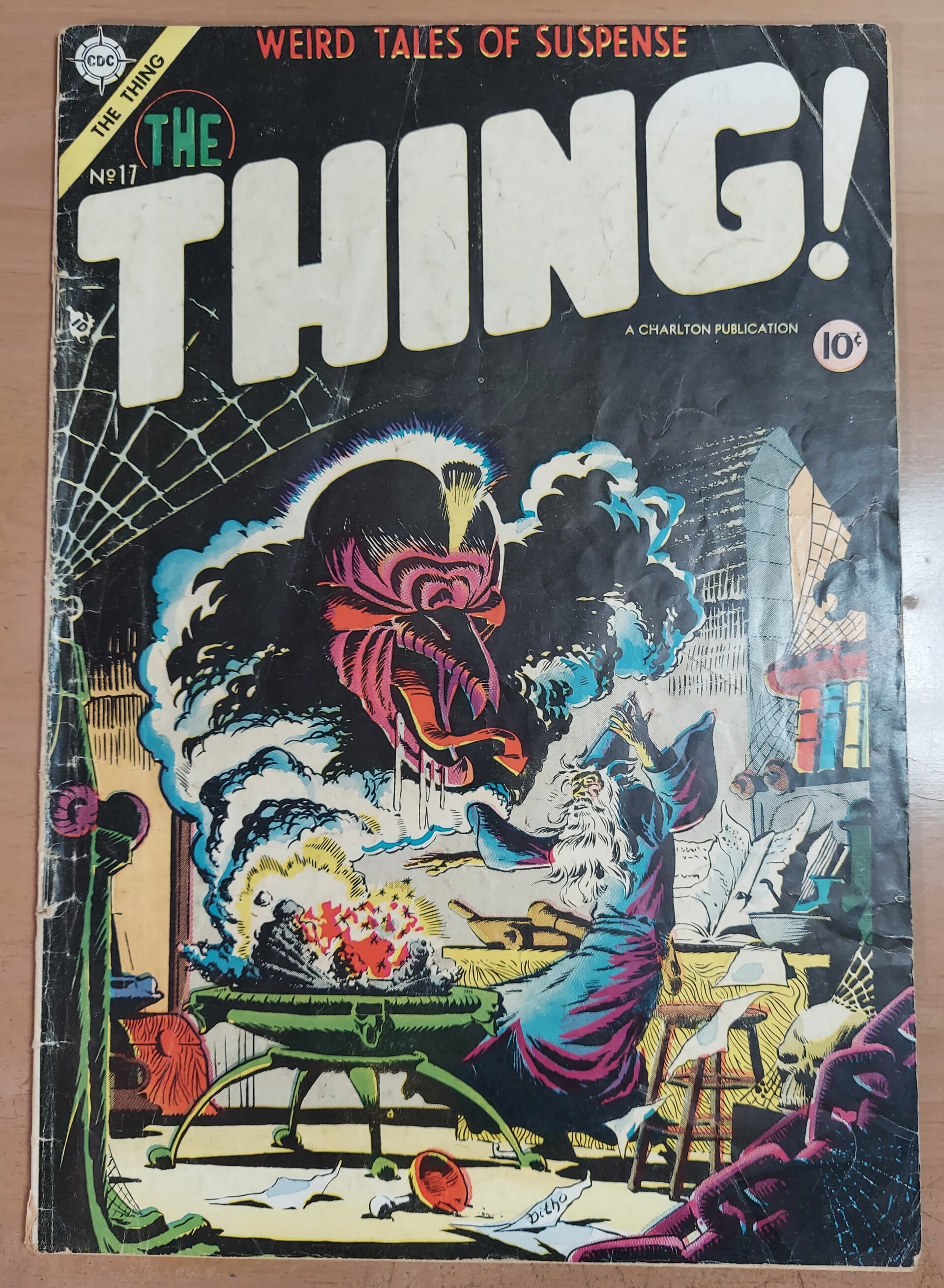 The Thing! #17   Ditko c/a; Cinderella parody