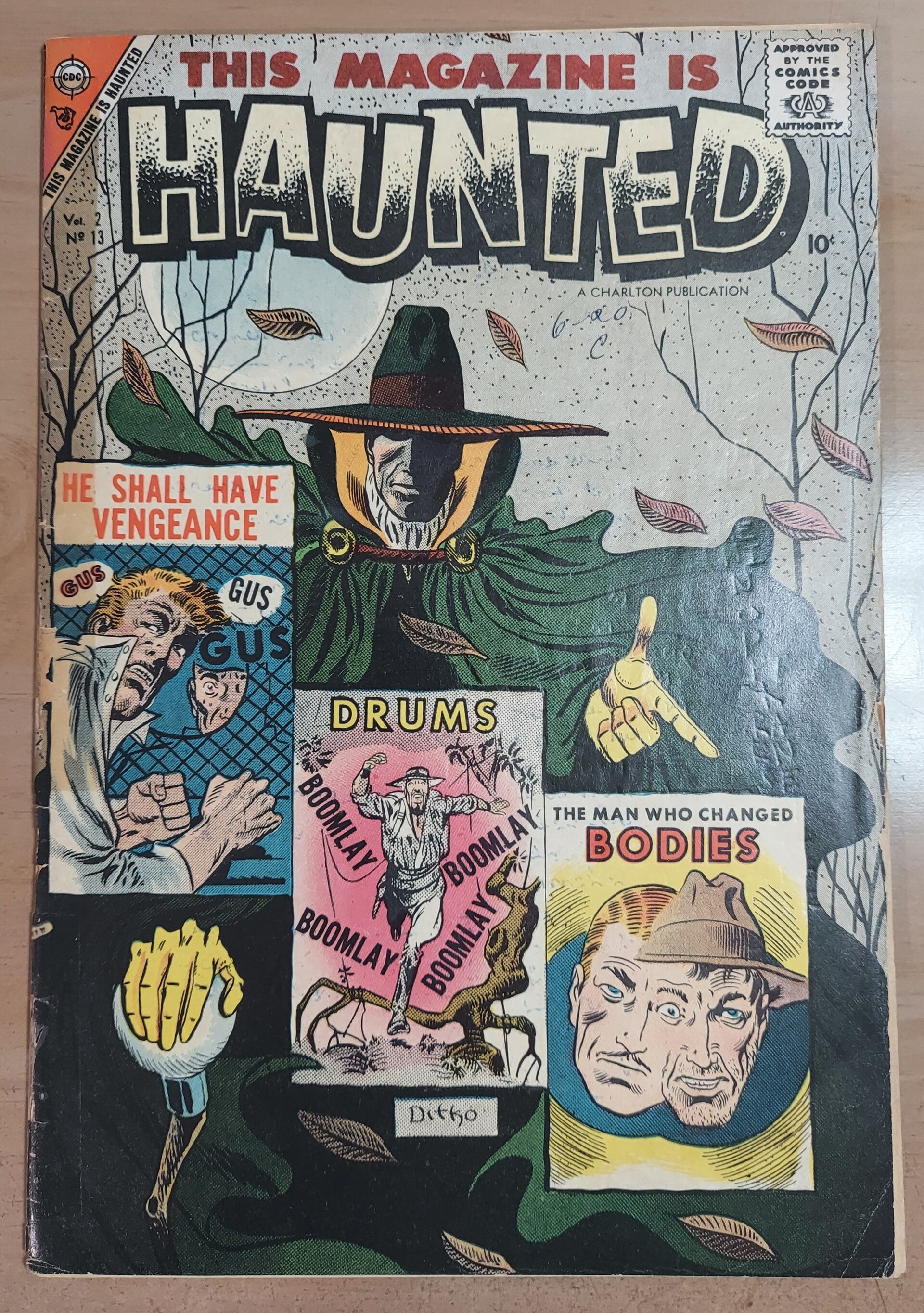 This Magazine Is Haunted #13   FR 1.0   Ditko cover and art