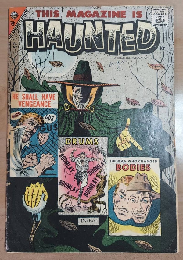 This Magazine Is Haunted #13   FR 1.0   Ditko cover and art