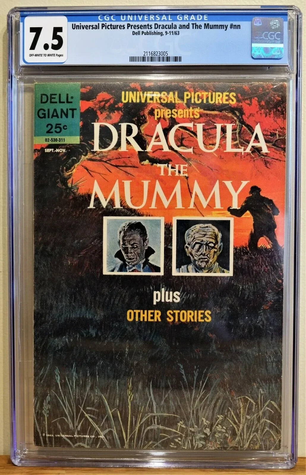 Universal Pictures Presents...   CGC VF- 7.5