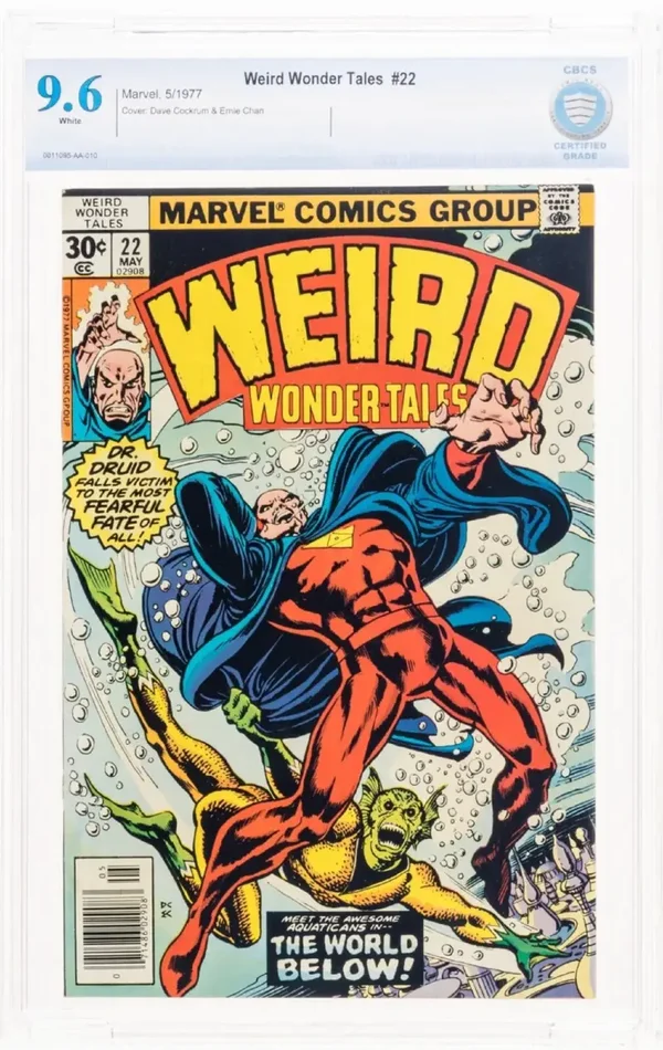 Weird Wonder Tales #22   CBCS NM+ 9.6