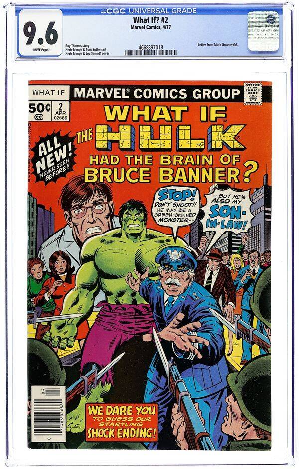 What If? #2   CGC NM+ 9.6