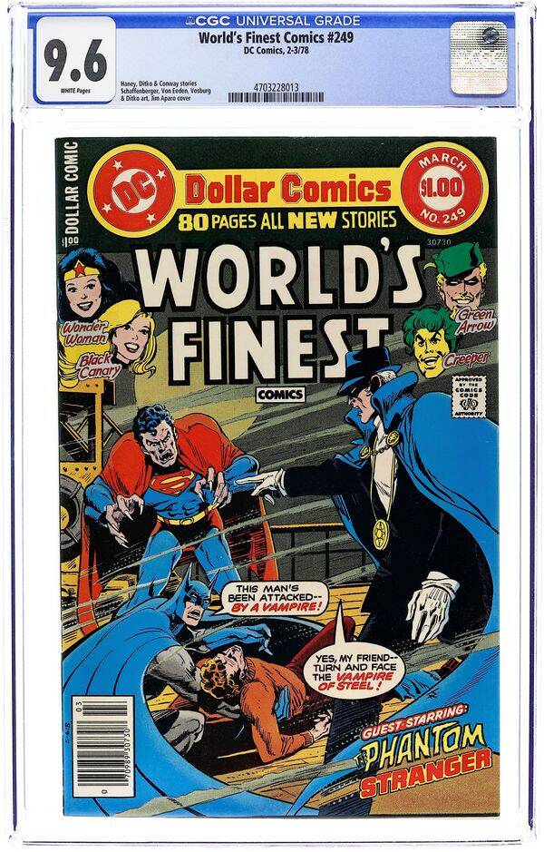 World's Finest Comics #249   CGC NM+ 9.6