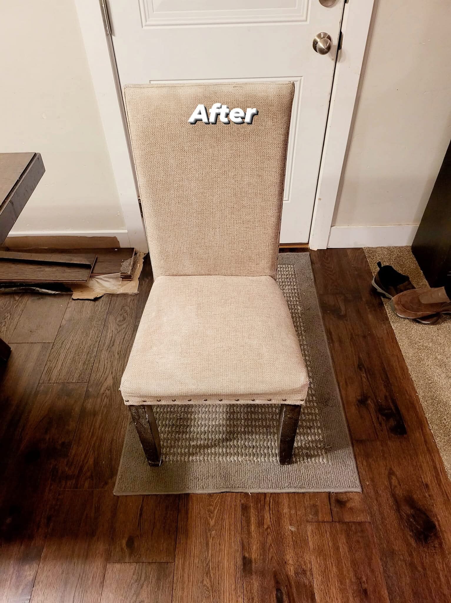 Upholstery cleaning