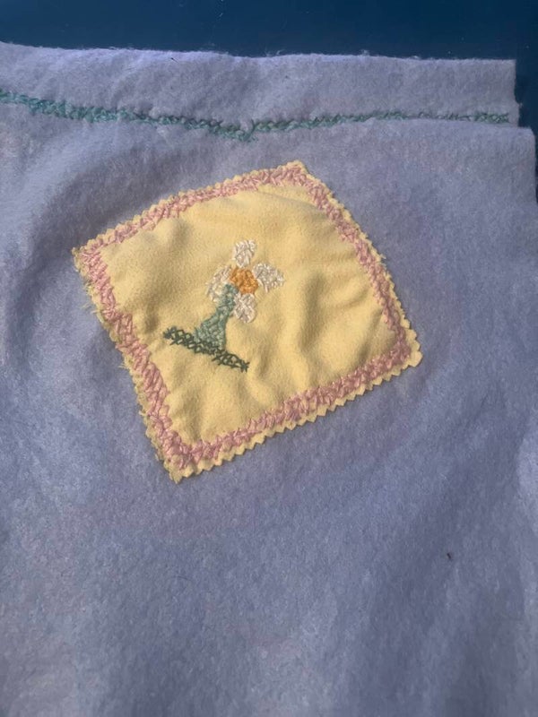 Daisy in a field Crosstitch picture