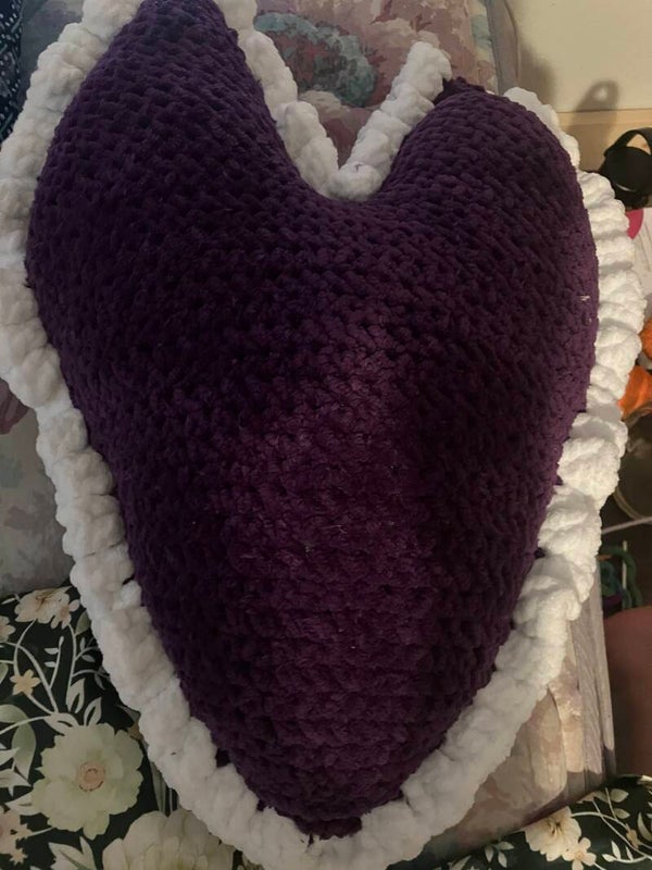 Purple Heart pillow