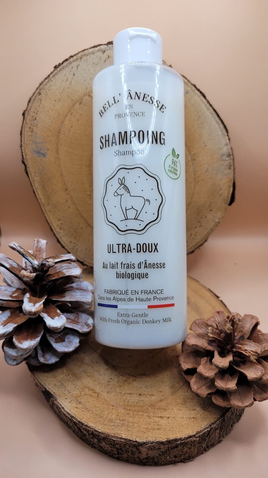 Shampoing au lait d'ânesse BIO