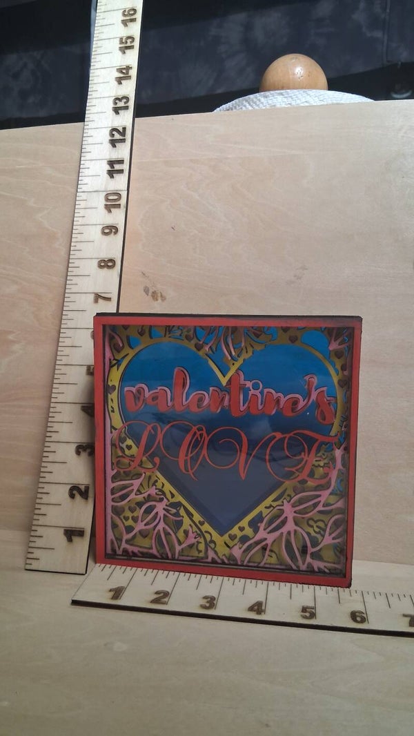 Valentines Shadow Box (#199)