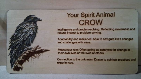 241-2 Spirit Animal-Crow (#241-2)
