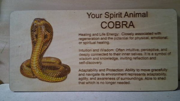 Spirit Animal-Cobra (#241-3)