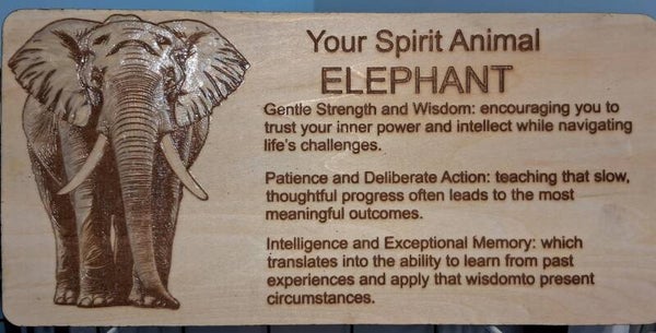 Spirit Animal-Elephant (#241-6)