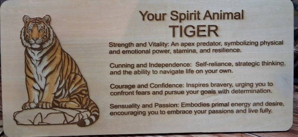 Spirit Animal-Tiger (#241-9)