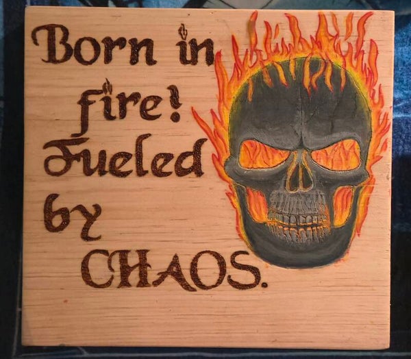 Flaming Chaos Head (#63)