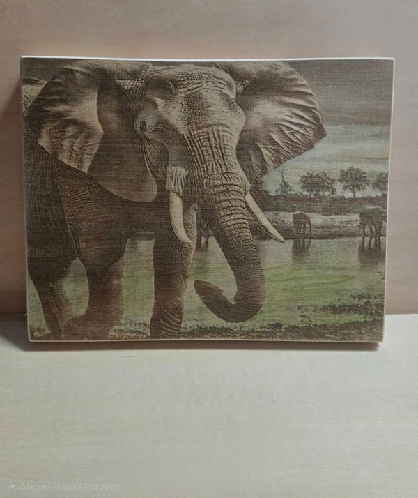 Elephant Engraving (#110)