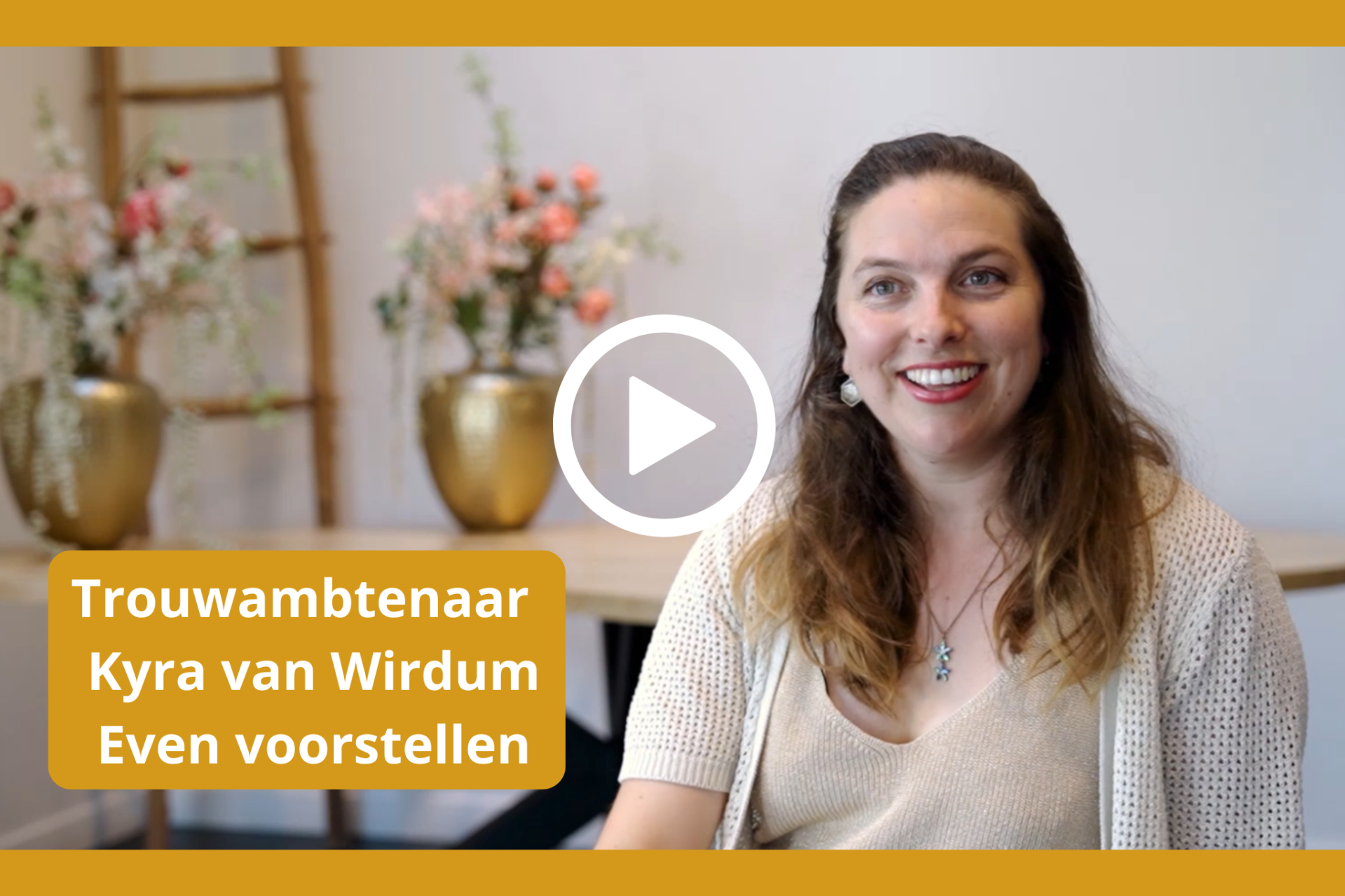 Trouwambtenaar Kyra BABS Friesland