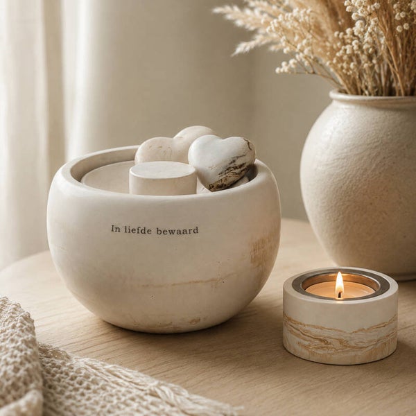 Keepsake mini-urn - gedenklichtje