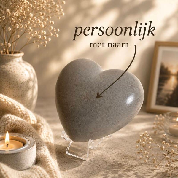 Koester-hart met naam keuze