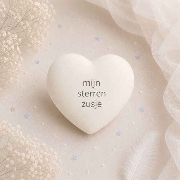 Troosthartje voor broer of zus