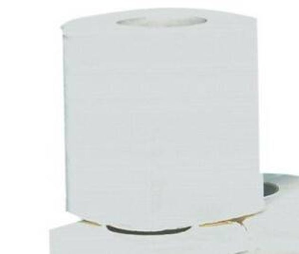 Lot de 36 rouleaux de papier toilette 2 plis blanc