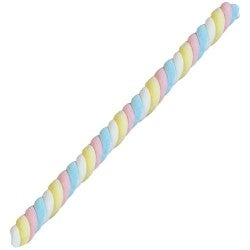 Guimauve géante 67cm twist torsadé (lots de 5)