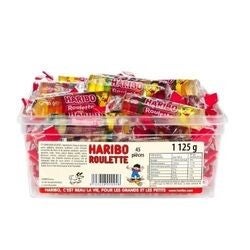 Haribo roulettes fruits (lots de 5)