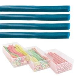 Jumbo framboise tâches langues 23cm de long ( lots de 10)
