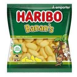 Banane Haribo 120g (le sachet)