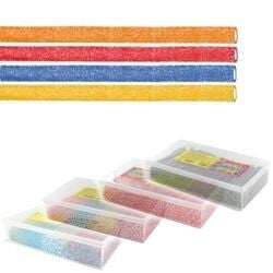 Churritos fourrés acides sucrés arc en ciel ( lots de 10)