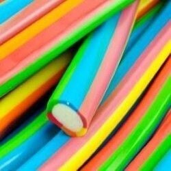 Jumbo lisse multicolores 23cm de long ( lots 5)