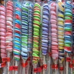 Sucettes tortillons