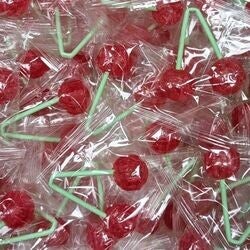 Sucette double cerise (lot de 10)