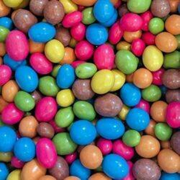 Cacahuètes enrobés de chocolat au lait multicolores (250g)