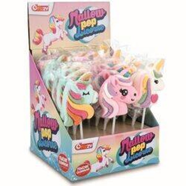 Sucette Mallow pop licorne ( lot de 3)
