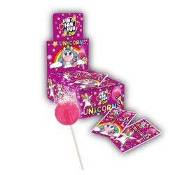 Sucette licorne et poudre (lot de 5)