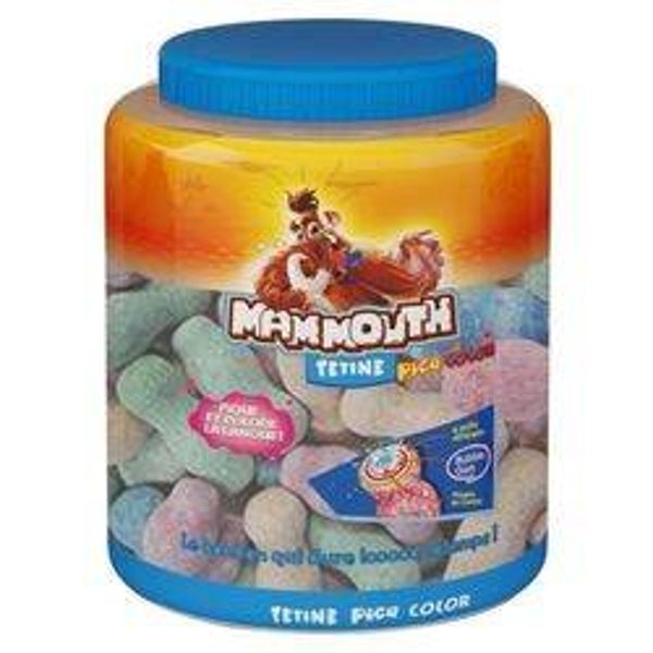 Mammouth tétine pina color (lot de 5)