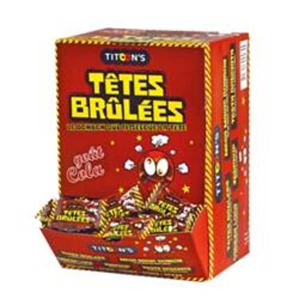 Tete brulée coca (lot de 10)