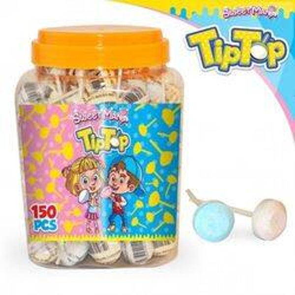 Candy gangs tip top lollies (lot de 10)