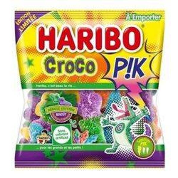 Haribo croco pik 120g (le sachet)