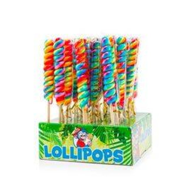 Sucette twist pops Rainbow  (lot de 3)